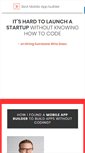 Mobile Screenshot of bestmobileappbuilder.com